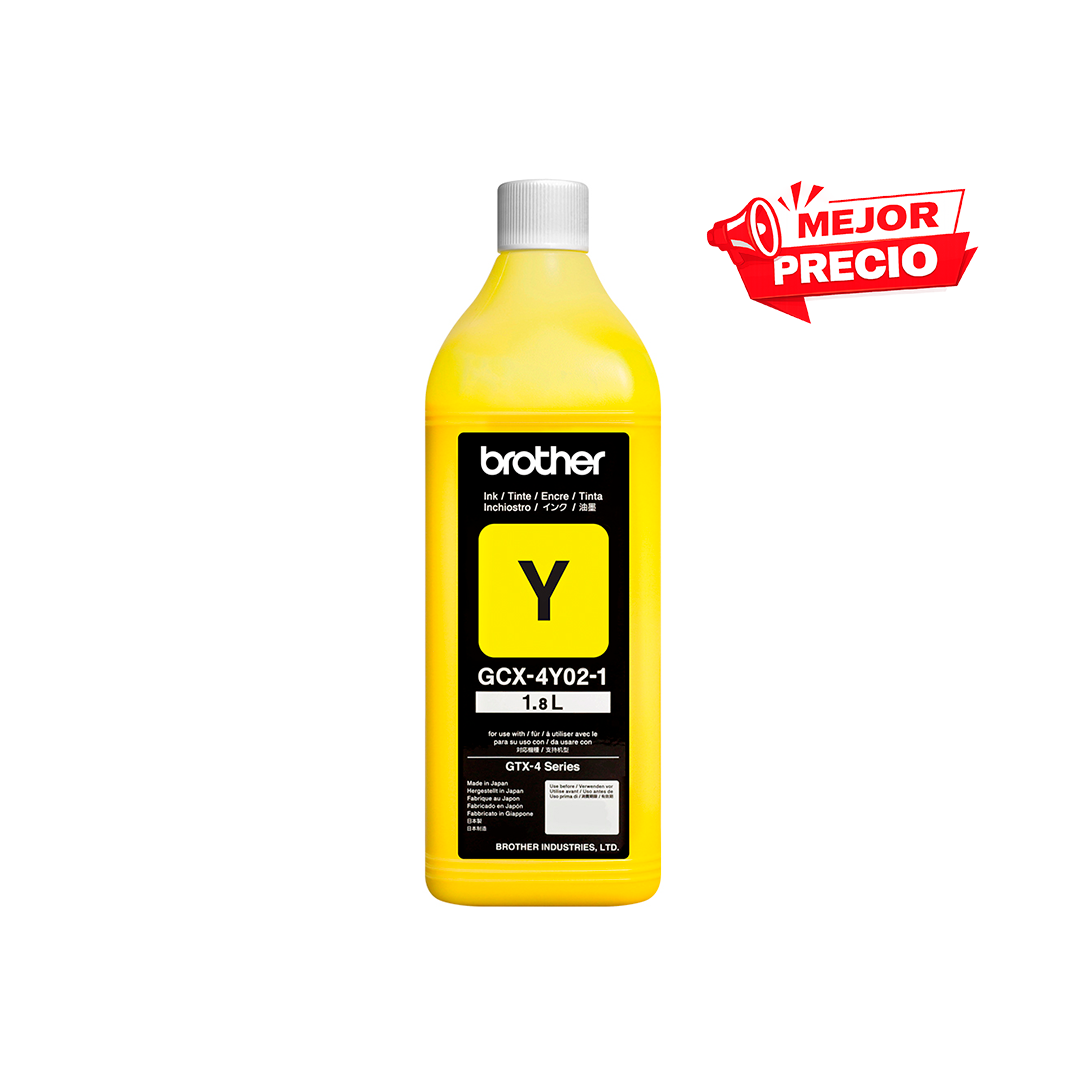 Tinta Amarilla 1.8 L GTX Brother