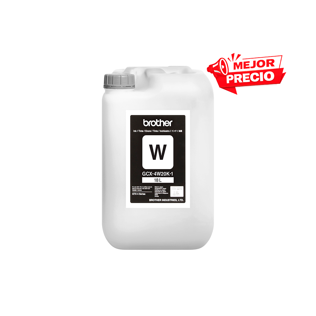 Tinta Blanca 1.8 L GTX Brother