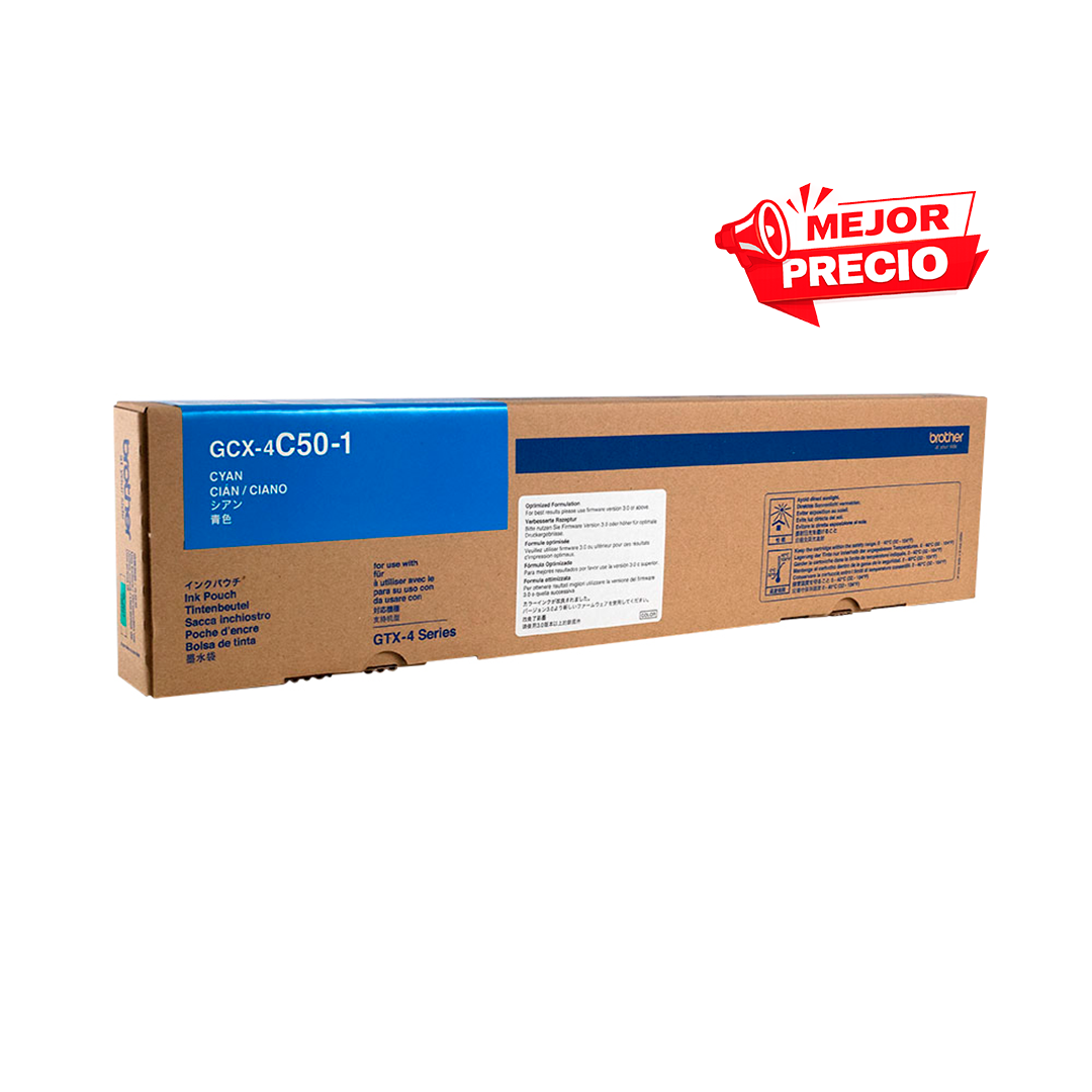 Tinta Cyan 500cc GTX Brother